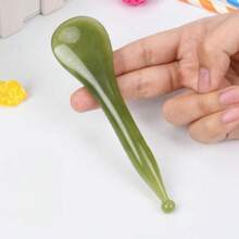 Barra de masaje de acupresión facial, raspador de masaje facial y de belleza para los ojos (no de cuerno de buey), bolígrafo de masaje de meridianos para todo el Body