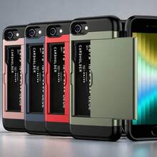 Compatible With Samsung S25 Ultra S24 Ultra S23 Ultra A35 A55 A56 Case Wallet Case Card Slot Holder Dual Layer Hard Cover Compatible With IPhone 15 14 13 12 11 16 Pro Max Plus Case Waterproof Shockproof Anti-Fall Scratch Resistant - Black - View 11