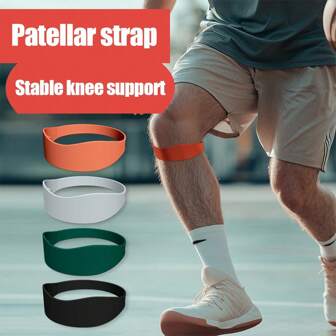 1 件带髌骨支撑的护膝，腿部压缩，适用于户外跑步、运动训练、篮球，适合膝周长 11.8-14.96 英寸（30-38 厘米）