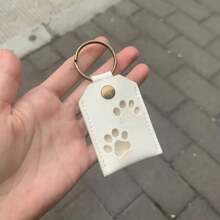 1 Pet Souvenir, Pet Hair Collection Keychain Close To Pets, Store Pet Hair Loss Filling Keychain, Fashionable Women's Accessories, Unique Pet Exclusive Keychain