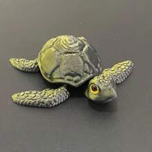 3D Printed Realistic Turtle Aquarium Decor, Movable Joints