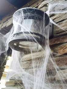 1 túi đồ trang trí Halloween Mạng nhện nhân tạo Siêu co giãn Mạng nhện với Nhện giả Trang trí cảnh tiệc đáng sợ Đạo cụ nhà kinh dị, Giáng sinh - Nhiều màu - Xem 6