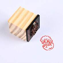 26 pezzi set timbri in legno vintage con lettere alfabeto e disegni di animali a fumetti, perfetti per studenti, per decorare diari e scrapbooking, richiedono un tampone per un'impronta nitida, forniture scolastiche, per il ritorno a scuola