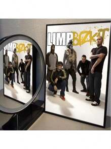 1 Piece Unframed Pop Posters Wall Arts Limp Bizkit Poster Poster Paper Print Home Living Room Bedroom Entrance Bar Cafe Art Painting Decoration