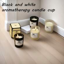 1pc Cup Pack Aromatherapy Candle, 50g Natural Plant Wax, Handmade, 24 Varieties, Smokeless, Ideal Gift