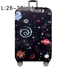 Luggage Cover Travel Case Cover For 18 To 32 Inch Luggage Protector Cases For Outdoor Travel Business Fashion Graphic Pattern For Men Women Travel Accessories Polyester Suitcase Elastic Dust Covers Student Back To School Stuff, Ideal For Outdoor And Holiday Travel, Luggage Protection|Vibrant Design|Elastic Fit, Luggage Travel Accessories