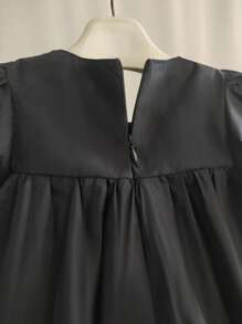 Rochie de vară cu mânecă scurtă pentru fete tinere, cu flori brodate, din bumbac, casual, de prințesă, pentru petrecere