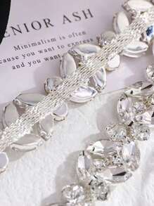 1pc Wedding Belt For Wedding, Headwear, Skirt, Jeans Belt Decoration.