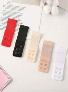 3 stuks bh-bandverlengers met 2 haken, comfortabele verstelbare bh-bandjes, geen bh-look, lingerie en ondergoedaccessoires voor dames, zachte verstelbare bh-verlengers, wit en beige - comfortabel ontwerp met 2 haken, verbeterde ondersteuning, ademend polyester, perfect voor casual kleding of reizen, comfortabele bh-accessoires, elastische verstelbare bh-bandverlengers voor dames, zachte lingerieaccessoires