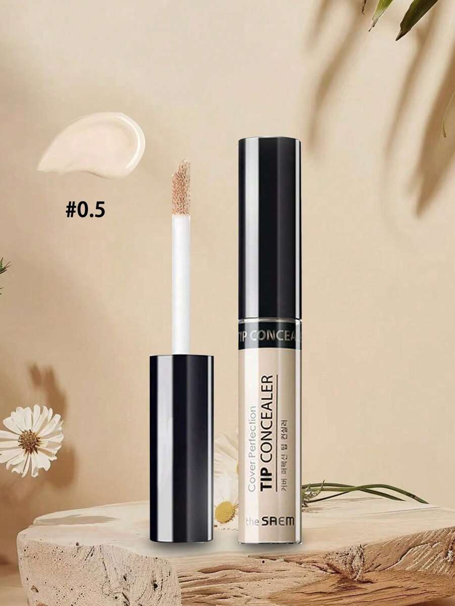 the SAEM El Saem Corrector, Opciones de Colores Múltiples, Cubre Marcas de Acné y Ojeras, Ilumina el Cutis, 6,5g - #0.5 Beige hielo - View 1