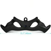 LAT Pulldown Bar For Cable Hine Double D Pulldown Bar TBar VBar Cable Attacent Biceps Curl Triceps LAT Pulldown Bar - 41x12.95厘米 - 查看 2