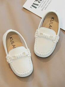 1 Pair New Solid Color Retro Casual Soft Bottom Wear-Resistant Flat Shoes