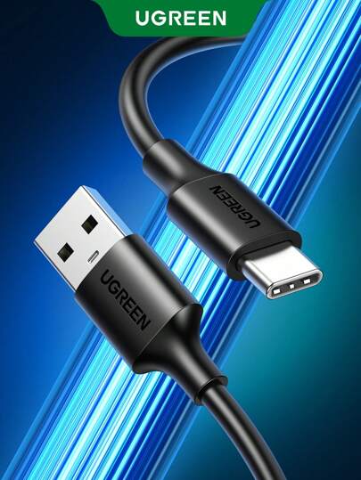 UGREEN Cable cargador USB Tipo C para carga rápida y sincronización de datos, cable USB C con carga rápida 3.0