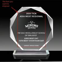 Personalized Laser Etched Crystal Award, Employee Award,Retirement Appreciation, For Manager, With Laser Engraving,Thank You,Multi-Functional,Durable,Ornamental,Reusable,Exquisite,Stylish,High-Quality,Colorful,Modern,Custom,Personalized,Unique,Ideal Gifts For Him,Ideal Gifts For Her,Boyfriend,Dad,Girlfriend,Mom,Family,Friends,Tea Room,Home,Garden,Office,For Anniversaries,For Valentine's Day,For Mother's Day,For Birthdays,For Father's Day,For Graduation,For Weddings,For Housewarming,Home Decor,Home Decor,Home Harmony