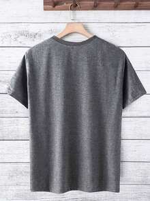 PLAYERA BLUSA DE CUELLO REDONDO PARA DAMA CON ESTAMPDO DE NEW YOURK USA PERFECTA PARA CASUAL GYM - Gris - Ver 2