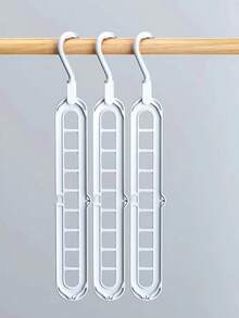 Expandable Folding 9-Holes Hanger, Storage Non-Slip Drying Clothes Rack Room Decor Home Decor Bed Room Decor Dress Pants Shoes Jeans Boots Skirt, Spring, Minimalist
