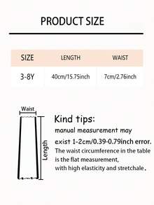 2双女童蝴蝶蕾丝荷叶边腿套，多功能日常四季皆宜 - 彩色 - 查看 3