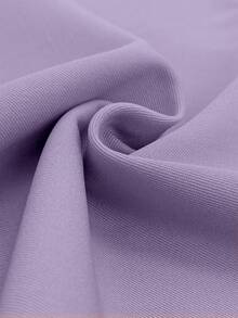 优雅通勤褶皱侧袋修身女裤