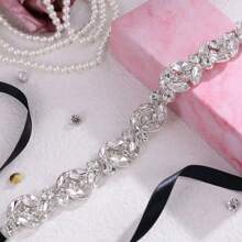 1pc Wedding Belt For Wedding, Headwear, Skirt, Jeans Belt Decoration.