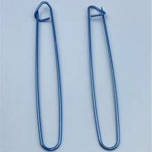 Large Aluminum Knitting Safety Pins - Colored, Easy Grip, Suitable For Sweater Tagging And Crochet Projects, Anti-Drop Safety Lock Design, Crossstitch Sewing Pins