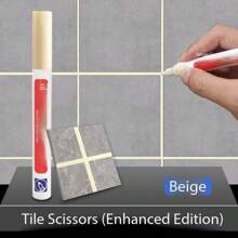 Kitchen Tile Caulking Pen Bathroom Wall And Floor Tile Gap Color Changing Pen Repair And Mildew Prevention Cement Caulking Pen 1PC