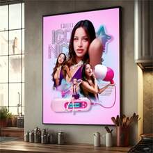 1 件可选框架海报墙艺术流行歌手 Emilia Mernes Mp3 高品质印刷品和海报复古房间家庭酒吧咖啡厅装饰美学艺术壁画，带框架的墙壁艺术 - 彩色 - 查看 41