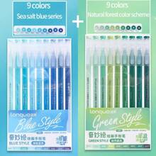 Set de stylos de papeterie mignons de 19 couleurs, idéal pour les notes artistiques, la peinture, le dessin, le coloriage, le surlignage, le marquage. Convient pour les journaux et les artisanats DIY pour la rentrée scolaire