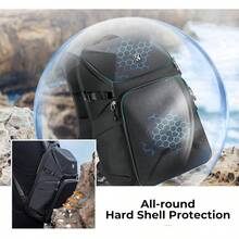 KandF Concept Kamerarucksack Wasserdicht Fotorucksack Spiegelreflex DSLR Rucksack Kameratasche Für Spiegelreflexkameras Digital Multifunktionale Kamerataschen Für DSLRKameras 20L - As Pic - View 2