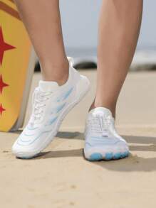 Zapatos de natación para adolescentes/mujeres, zapatos de agua; Zapatos para hombre para senderismo en exteriores, suela de goma antideslizante, malla transpirable, zapatos de playa de secado rápido para hombres, adecuados para nadar, caminar por la orilla del mar, correr, saltar la cuerda, hacer ejercicio, rafting, surf