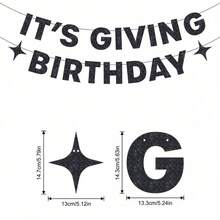 生日闪光彩虹箔横幅 - 3 英尺 | 有趣的生日派对装饰、21 岁生日用品、HBD、甜蜜 16 岁、可爱的礼物、Photobooth 背景、圣诞节 - 彩色 - 查看 7