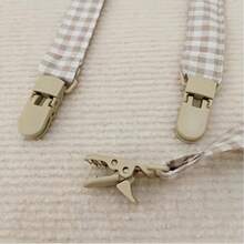 1 件新生儿奶嘴夹 - 婴儿奶嘴链夹 - 出牙玩具夹 - 防丢失带 - 不含奶嘴 - 彩色 - 查看 7