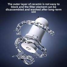 Bộ lọc nước gắn vòi, bộ lọc trước cho máy lọc nước nhà bếp và phòng tắm - Nhiều màu - Xem 9