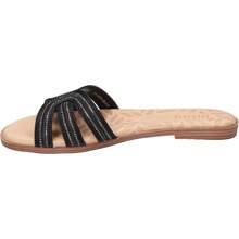 MTNG | Mustang Flat Sandals For Young Fashion – Open Toe Sandals With Details – Slip-On Summer Sandals – Stylish – Summer Fashion – Comfortable And Versatile – Model 54500 - Black - View 4