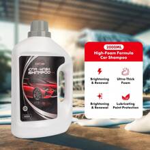 CARSUN Carsun Concentrated 2L Car Wash Liquid | High Foam No-Wipe One-Rinse Clean + Water Wax Coating Two-In-One | The More You Wash, The Brighter Your Car Finish | Household/Car Wash Water & Money Saving Device