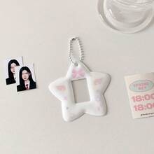 1-Inch Colorful Stars & Bow Design Card Holder, Celebrity Fan ID Display Frame For Idol/Girl Photocards - Multicolor - View 11