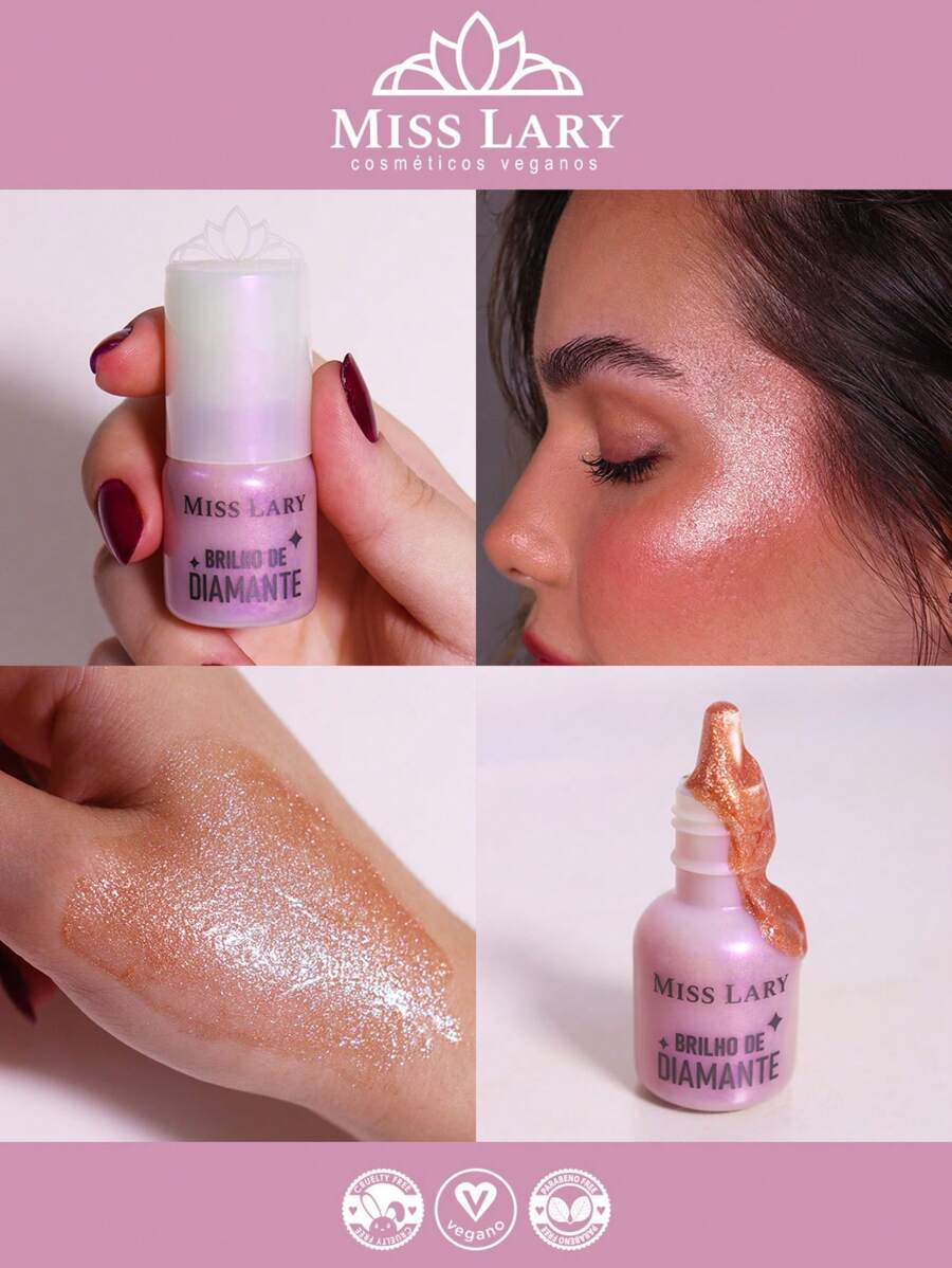 Miss Lary Brilho de Diamante Rose Gold