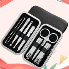 1 Set Nail Clipper Set Professional Nail Clipper Set Stainless Steel Manicure Set, Nail Care Tools . ﻿
