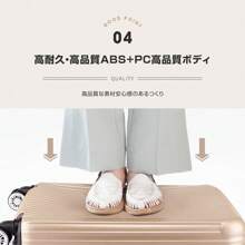 Suitcase, Carry-On, Carry Case, Equipped With TSA Lock, Carry Bag, Ultra-Lightweight, Large Capacity, For School Trips, Overseas, Domestic Travel, Business Trips, Sc101