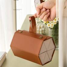 1pc Folding Travel Sunglasses Case, Fashion Watch Case ,Glasses Bag, Glasses Storage Box, Foldable Glasses Case,School Glasses Storage Box Glasses Case Holder Organizer Storage Eyeglass Case Protective Case Glasses Bag Sunglasses Pouch For Travel Vacation Cruise Summer Holiday Travelling Bag Travel Stuff Essentials For College Dorm Home School Hotal Travel Kit - Multicolor - View 8