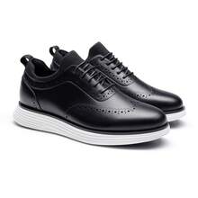 Men's Dress Sneakers Oxfords Casual Wingtip Brogue Shoes 2.0 - Đen và trắng - Xem 10