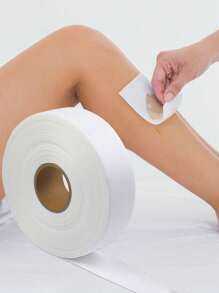 100 Meter New Hair Removal Roll Paper Disposable Beauty Hair Removal Paper Hair Removal Roll Wax Paper Honey Wax Non-Woven Fabric 50 Pieces