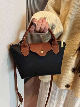 Nuevo bolso de mano, bolso de hombro y bolso bandolera casual de nailon para mujer