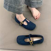 Women Flats - Red - View 3