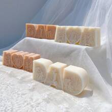 DAD MOM Candle Mold MAM Letter Soy Wax Silicone Mold Father's Day Gift Mother 's Day Home Decoration - Pink - View 8