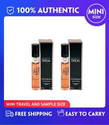 YSL BlackOpium Eau De Parfum Spray With Coffee & White FlowersFor Women, (3ml/0.1fl.Oz) Spray Travel Mini (Set Of 2) - Thuốc phiện đen 6ml (3ml*2 viên) - Xem 1