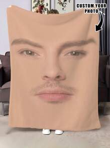 1 pieza Manta personalizada con foto, manta de franela personalizada con fotos y texto, regalo del Día de la Madre para mamá, regalo del Día del Padre para papá, manta de cama, manta personalizada con foto, manta familiar personalizada con foto, manta con imagen personalizada, manta acogedora personalizada para el hogar, oficina, duradera, transpirable, ligera, lavable, divertida, linda, amorosa, suave, cómoda, elegante, simple, personalizada, única, regalo ideal para él, regalo ideal para ella