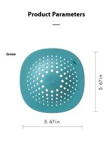 4 pièces de filtres de drain de sol, en matériau de silicone, désodorisant, collecteur anti-bouchage de cheveux, convient pour la salle de bain et la cuisine, comprimés de nettoyage de tuyaux de baignoire