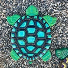 1 pièce Moule de pierre pour faisant le chemin de la tortue, moule en béton pour jardin pour tortue