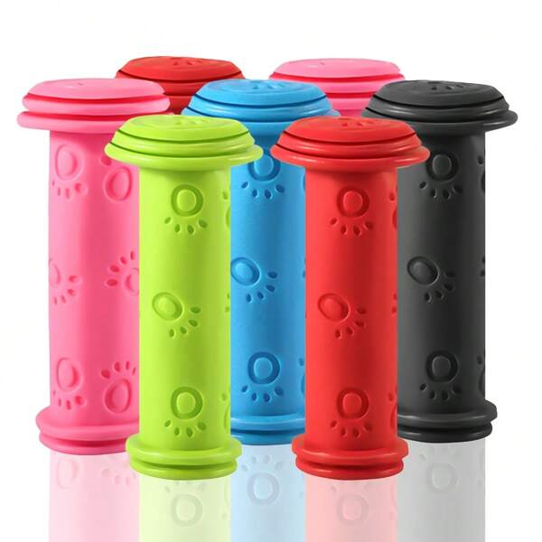 Universal Silicone Scooter Handle Grips, Non-Slip Rubber Scooter Hand Pedals, Durable & Easy Installation, Assorted Colors, With Ideal For All Scooter Users, For Thanksgiving, Christmas, Halloween, New Year Festivities