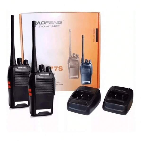 Kit 2 Rádio Comunicador Walk Talk